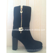 Trustable moda tacones altos Lady Boot para mujeres sexy